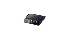 HAVIT W3031-BK 3-in-1 Wireless 15W Qi Charger with Alarm Clock – Black