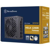 SilverStone HELA 1200R Platinum 1200W (ATX 3.0) PCIE 5.0 (12VHPWR) 80 Plus Platinum Full Modular - High Performance Power Supply | SST-HA1200R-PM |