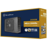 SilverStone HELA 2500Rz Platinum 2500W (ATX 3.1) PCIE 5.1 (12V-2x6 ) 80 Plus Platinum Full Modular - High Performance Power Supply | SST-HA2500Rz-PM |