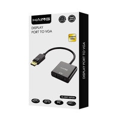 HAING DISPLAY PORT TO VGA HIGH QUALITY - CompuMe