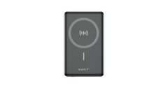HAVIT PB5203 Magnetic Wireless Power Bank – 10,000mAh | 15W MagSafe Compatible | PD 20W | Black