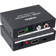 HDMI to HDMI + Audio Extractor Repeater HDMI to 5.1 spdif digital audio Converter
