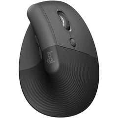 Logitech Lift Vertical Ergonomic Advanced Optical Wireless (Graphite) Mouse (2.4GHz & Bluetooth Connection) Quiet Clicks 6 Buttons | Logitech Lift Vertical Mouse |