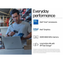 Business Laptop HP ProBook 4 G1iR 16 AI Notebook PC, Intel® Core™ 5 120U, 16GB DDR5, 512GB SSD, 16" FHD+ IPS, Fingerprint, RJ45, Long Battery Life - Pike Silver Aluminum