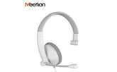 Meetion HP002 Telephony 3.5mm Jack Headset White