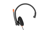 Meetion HP002U Telephony USB Wired Headset White
