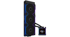 Lian Li HydroShift II LCD-S 360 (Black) ARGB AIO Extreme CPU Liquid Cooler, 3.4 IPS” LCD Screen For Displaying, Recording Or Capturing Contents, UNI FAN Tl Wireless.