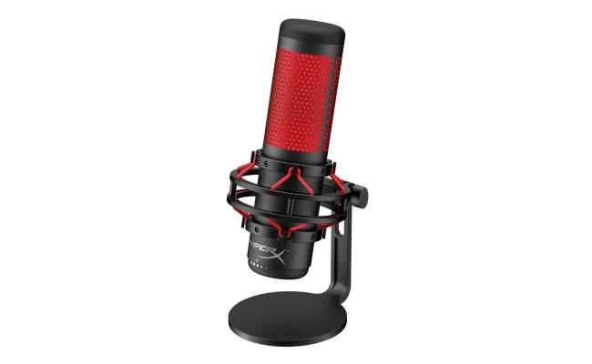 HyperX QuadCast USB High Performance Gaming Microphone, Red LED ,for PC, PS4 and Mac