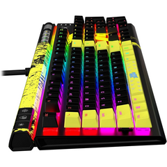 HyperX Alloy Elite 2 Red Switch RGB LED Backlit Customize Full Size 100% Anti-Ghosting 80 Million Keystrokes Mechanical Gaming Keyboard - TimTheTatman Edition
