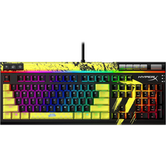 HyperX Alloy Elite 2 Red Switch RGB LED Backlit Customize Full Size 100% Anti-Ghosting 80 Million Keystrokes Mechanical Gaming Keyboard - TimTheTatman Edition