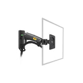 North Bayou F120 17 27 Inches Wall Mount Monitor Stand
