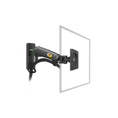 NORTH BAYOU F120 17-27 INCHES WALL MOUNT MONITOR STAND