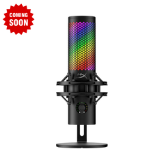 Gameak JO | Gaming Accessories Store Hyperx Quadcast 2 s - USB Microphone, with RGB Lighting, Streaming