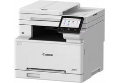 Canon i-SENSYS MF664Cdw Colour Laser Multi-Function Printer, 25 ppm Speed, 3-in-1 Print Scan Copy, Auto Duplex, Wireless & Gigabit Ethernet, Secure Print, 12.7cm Touchscreen, White