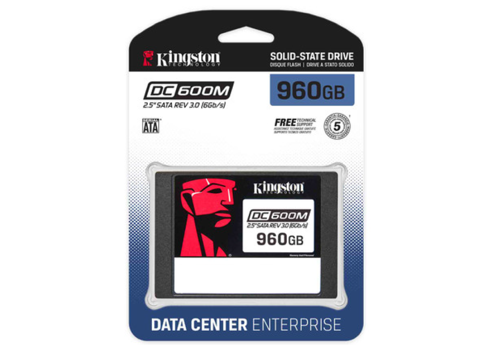 Kingston solid state drive for data storage
