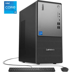 Lenovo New Thinkcentre Neo 50t Gen 5 (2024) Tower Desktop14gen Intel Core I5 10 Cores W/ Wireless & Bluetooth Black