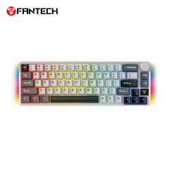 Fantech Mk919 Atom Pro66 Mechanical Gaming Keyboard Grey 3 Mode Connection Blue Switch