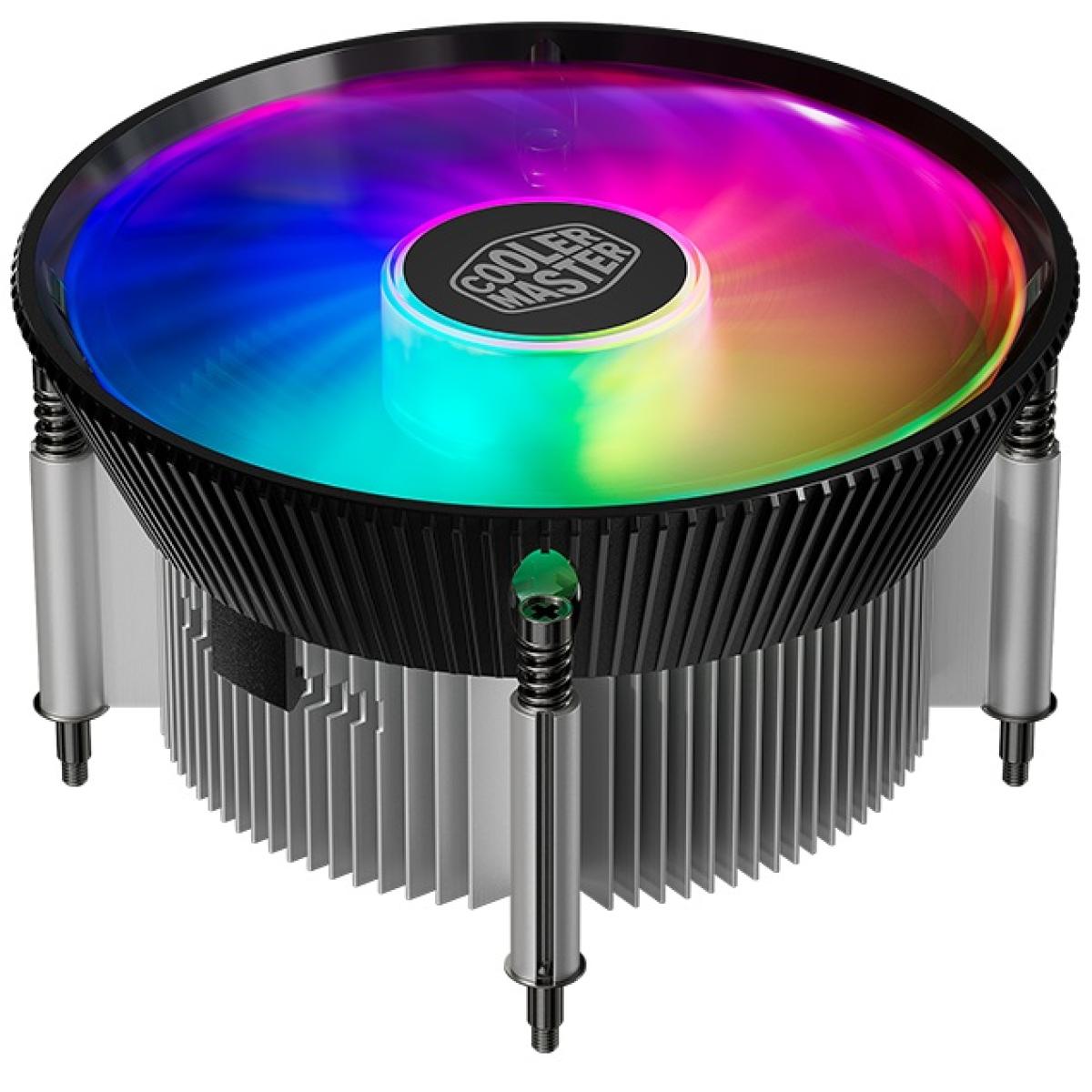 Cooler Master Standard Air Cooler I70C ARGB FOR LGA 1700, Intel 12th 13th 14th Gen Processors, ARGB 120mm diameter fan, Strong Airflow Low Noise - RR-I7C7-18PA-R1 - - CompuMe