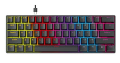 FANTECH MK211 ATOM61 Mechanical Gaming Keyboard, Double-Shot ABS, 1000Hz Polling Rate.