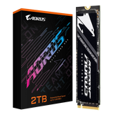 Gigabyte Aorus Gen4 7300 2tb M.2 Nvme Pcie 4.0 Ssd With Heat Spreader Ps5 Ready