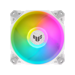 ASUS TUF Gaming TF120 ARGB Case Fan, Aura Sync Compatibility, 12cm Fan White