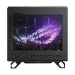 ASUS ROG RYUJIN III WB CPU Water Block, Full-Colour 3.5" LCD Customisable Screen, Embedded VRM Fan, Black