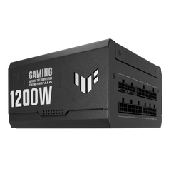 ASUS TUF Gaming 1200W Fully Modular Power Supply, 80 Plus Gold Certification, ATX12V, 135mm Axial Tech Fan Black