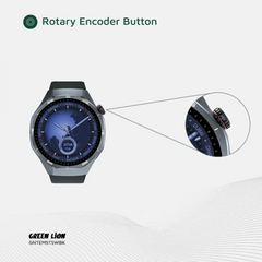 Green Lion Tech Master Smart Watch Black