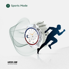 Green Lion Tech Master Smart Watch Silver