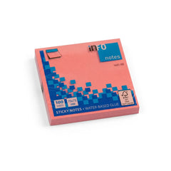 Info Sticky Notes 3*3 Pink