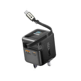 Promate Cubix-R70.Black, Charger USB-C