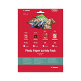 Canon VP-101 Photo Paper Variety Pack 4x6 and A4 for Ink & Ink Tank - 20 Sheets