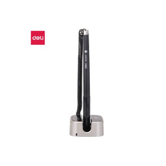 Deli 6797 Daily Desk Gel Ink Pen with Stand 0.7 mm - Black