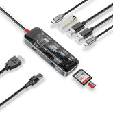 Promate Transhub-Go USB-C Hub 9-in-1