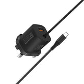 Promate powerport-PDQC3.EU, Charger - black