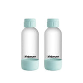 Drinkmate Bottle 1L Blue, Twin Pack