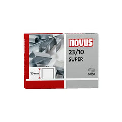 Novus 23/10 Super Staples - Pack of 1000