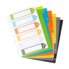 1-6 Plastic Dividers