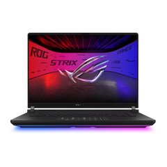ASUS ROG Strix SCAR 16 Intel Core Ultra 9 275HX NVIDIA GeForce RTX 5090 Laptop GPU 24GB GDDR7, 32GB DDR5, 16" 2.5K 240Hz IPS-Level ROG Nebula Display - Off Black