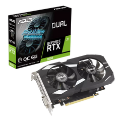 ASUS Dual NVIDIA GeForce RTX 3050 6GB Graphics Card