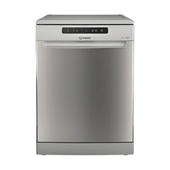Indesit Dishwasher Freestanding A+++, 9Programmes, 14Sets, Auto Open Door, Stainless Steel - DFO 3T133 A F X
