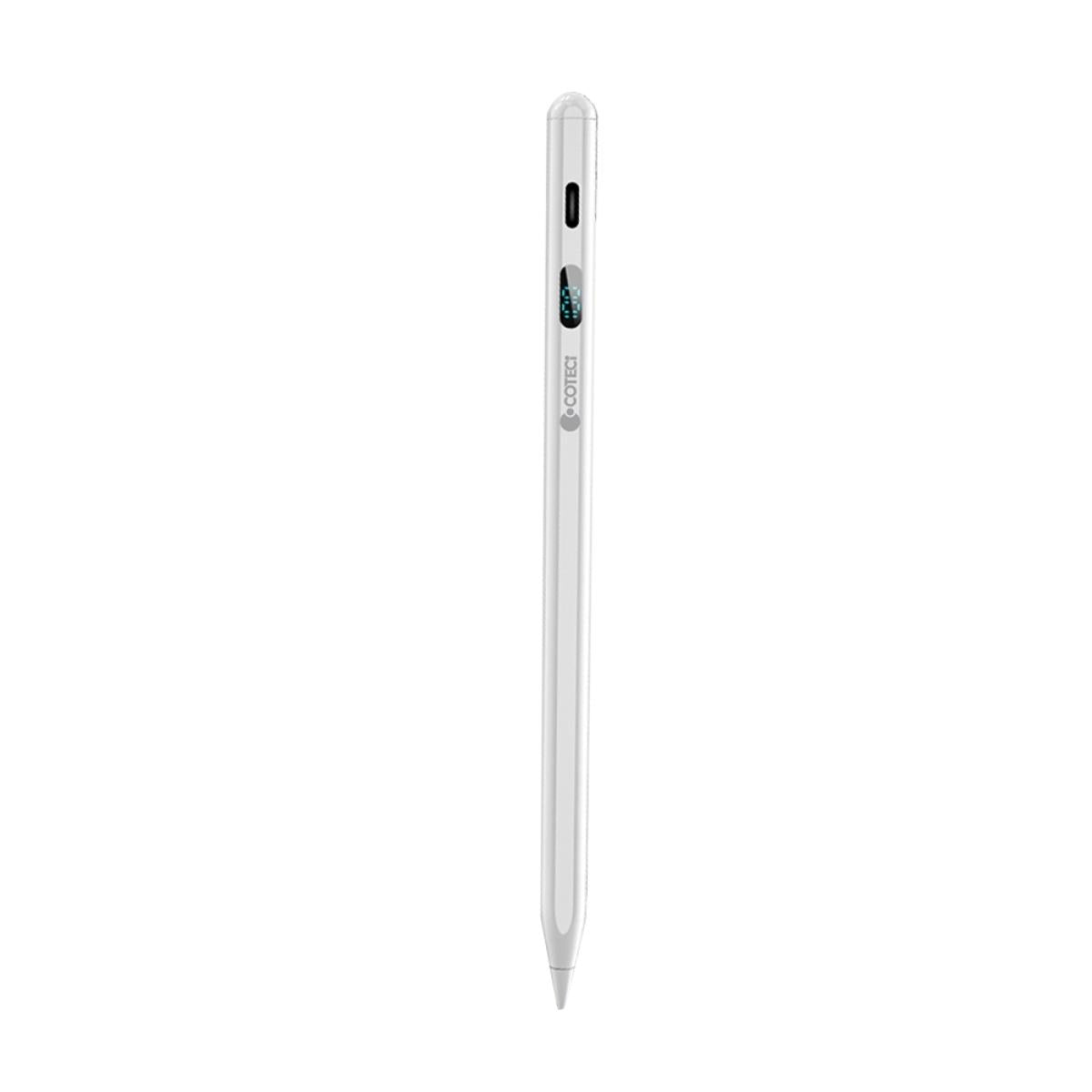 Coteci P7 Ip 019 Universal Pencil Compatible With Ios & Android Tablets Usb C Charging Magnetic White Coteci P7 Ip 019 Universal Pencil Compatible With Ios & Android Tablets Usb C Charging Magnetic White