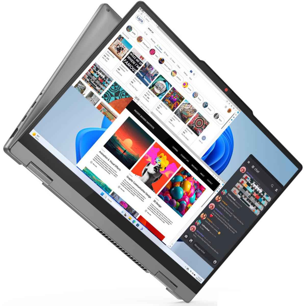 Lenovo Ideapad 5 2 In 1 (2024) Intel 13gen Intel Core I7 High Performance Processor 10 Cores 2 In 1 Touch Display W/ Oled Screen & 2 Years Warranty