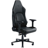 Razer Iskur V2 Gaming Chair, High Density Foam Cushions, Epu Leather, 4d Armrests, 136kg Max Weight, Swivels & Responds, Reaive Seat Tilt & Up To 152° Recline, Black