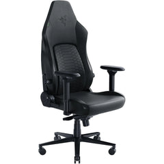 RAZER Iskur V2 Gaming Chair, High Density Foam Cushions, EPU Leather, 4D Armrests, 136kg Max Weight, Swivels & Responds, Reactive Seat Tilt & Up to 152° Recline, Black
