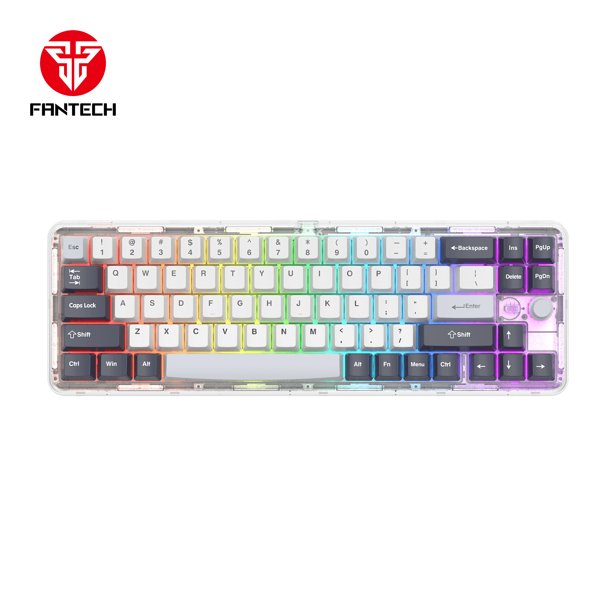 Fantech wireless mechanical gaming keyboard for computer setup