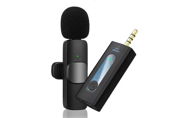 K35 Wireless Microphone 3.5mm Jack, audio
