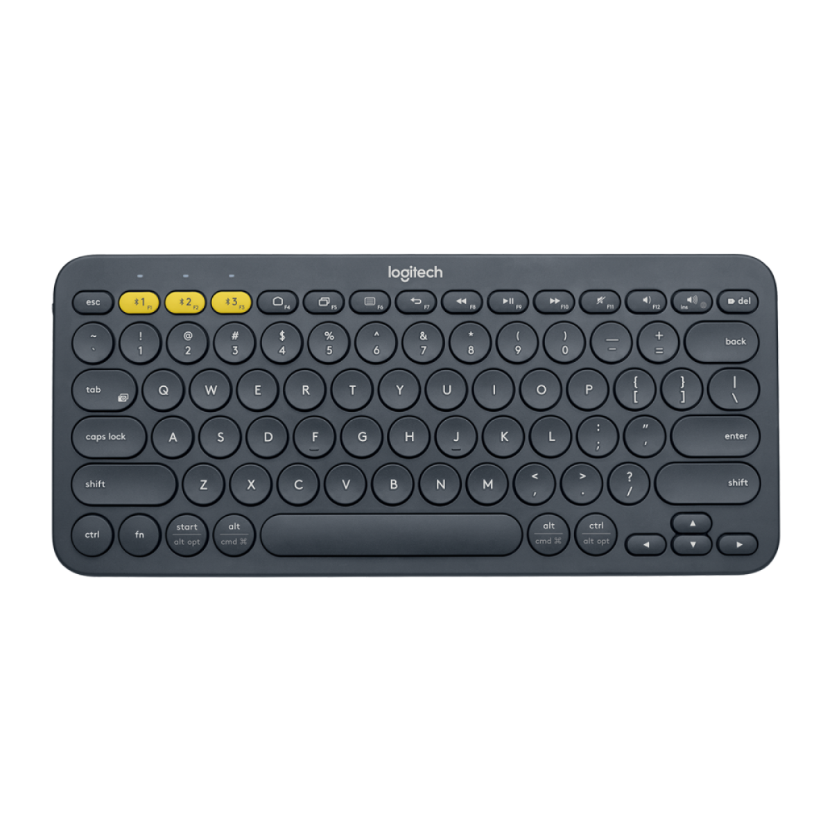 Logitech K380 Multi-Device Bluetooth Keyboard -Grey