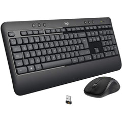 Logitech Mk540 Wireless Keyboard & Mouse Unifying Usb Receiver Arabic / English Layout - CompuMe