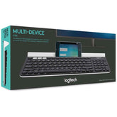 Logitech K780 Multi Device Bluetooth For Computer Phone & Tablet Flow Cross Computer Control Compatible English